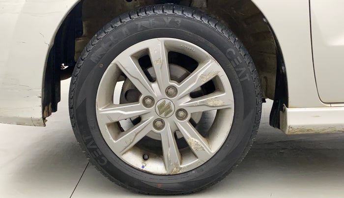 2013 Maruti Wagon R Stingray VXI, Petrol, Manual, 52,607 km, Left Front Wheel