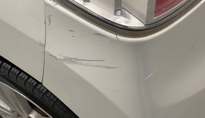 2013 Maruti Wagon R Stingray VXI, Petrol, Manual, 52,607 km, Rear bumper - Minor scratches