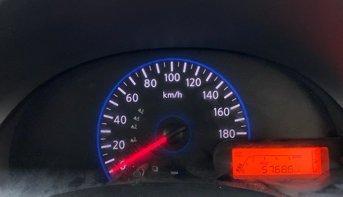 2016 Datsun Go Plus T, Petrol, Manual, 57,672 km, Odometer Image