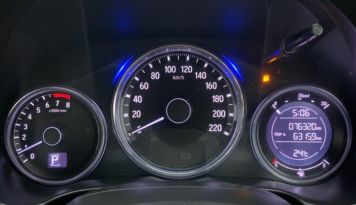 2017 Honda City 1.5L I-VTEC ZX CVT, Petrol, Automatic, 76,633 km, Odometer Image