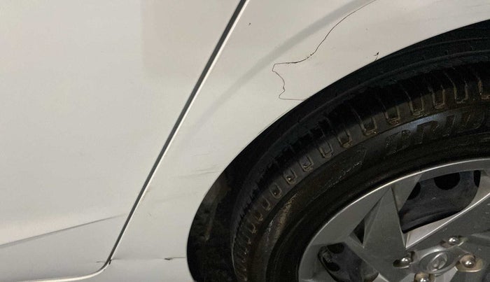 2022 Hyundai NEW I20 MAGNA 1.2 MT, Petrol, Manual, 13,702 km, Left quarter panel - Minor scratches