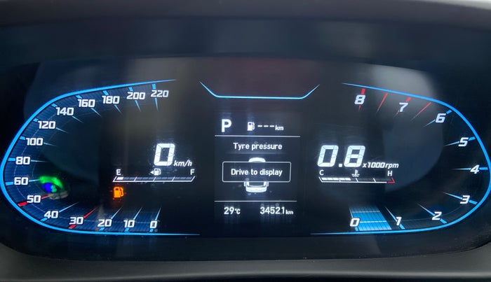 2021 Hyundai NEW I20 ASTA (O) 1.0 TURBO GDI DCT, Petrol, Automatic, 34,521 km, Odometer Image