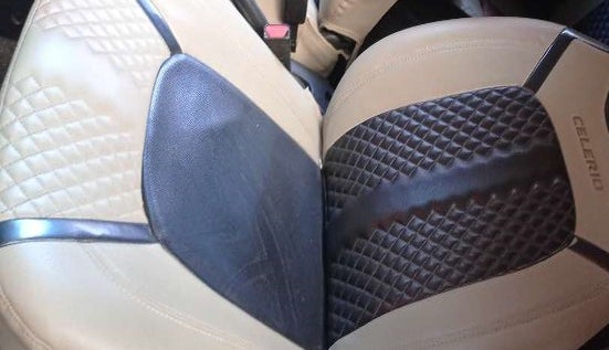 2018 Maruti Celerio X ZXI (O) AMT, Petrol, Automatic, 1,24,932 km, Front left seat (passenger seat) - Seat belt slightly torn