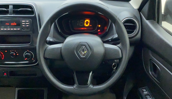 2018 Renault Kwid RXL, Petrol, Manual, 18,925 km, Steering Wheel Close Up