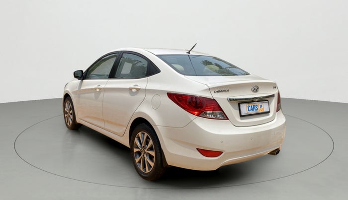 2015 Hyundai Verna FLUIDIC 1.6 CRDI SX, Diesel, Manual, 99,193 km, Left Back Diagonal