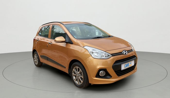 2014 Hyundai Grand i10 ASTA (O) 1.2 KAPPA VTVT, Petrol, Manual, 30,745 km, Right Front Diagonal