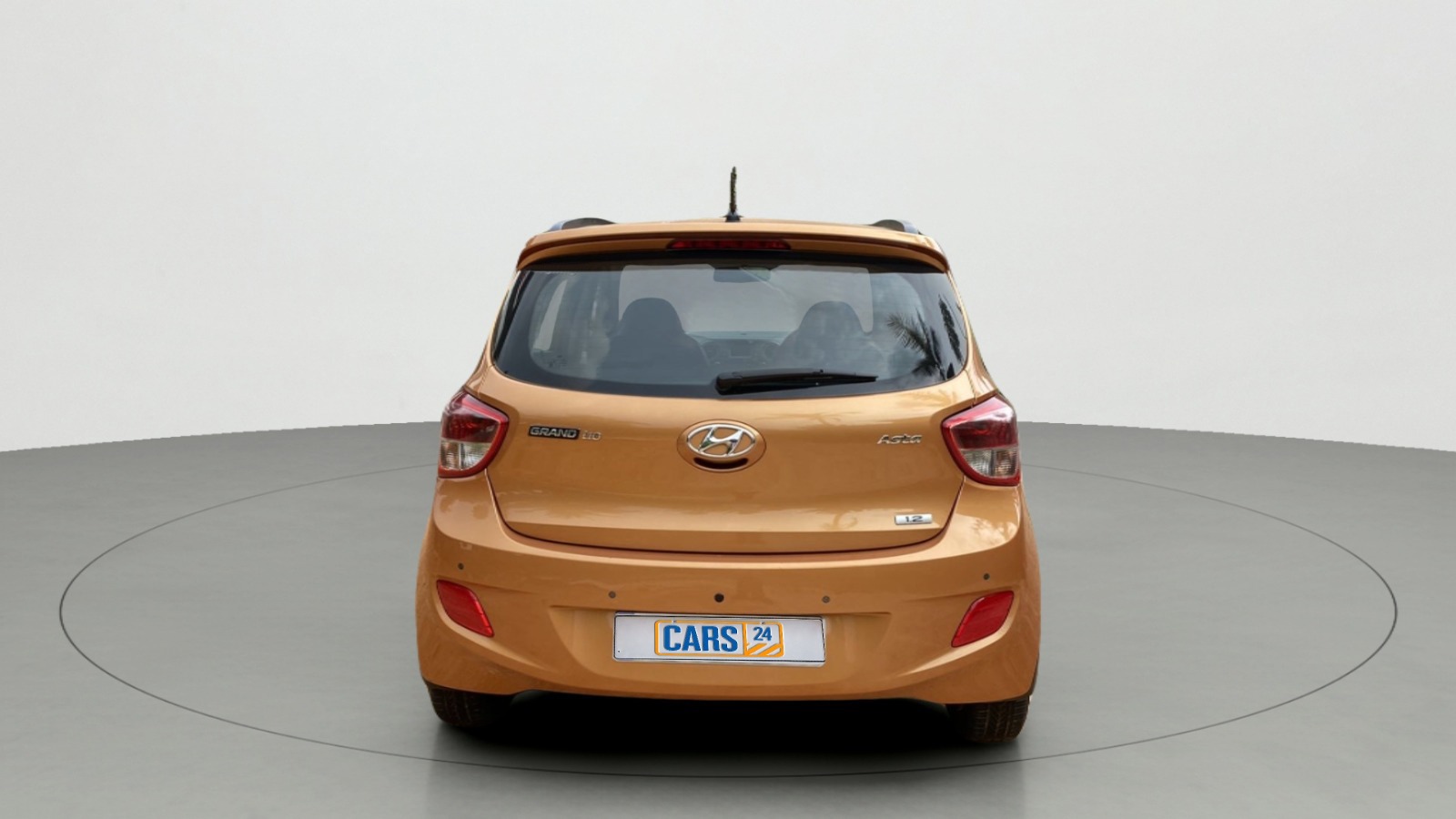 2014 Hyundai Grand i10 ASTA (O) 1.2 KAPPA VTVT, Petrol, Manual, 30,745 km, Back/Rear