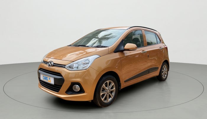 2014 Hyundai Grand i10 ASTA (O) 1.2 KAPPA VTVT, Petrol, Manual, 30,745 km, Left Front Diagonal