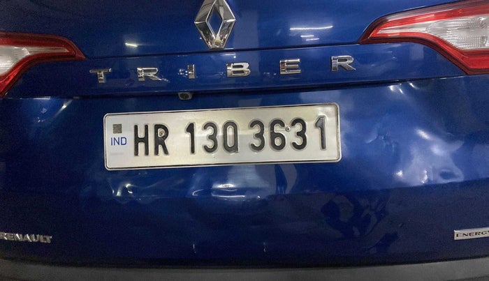 2019 Renault TRIBER RXZ, Petrol, Manual, 62,459 km, Dicky (Boot door) - Minor scratches