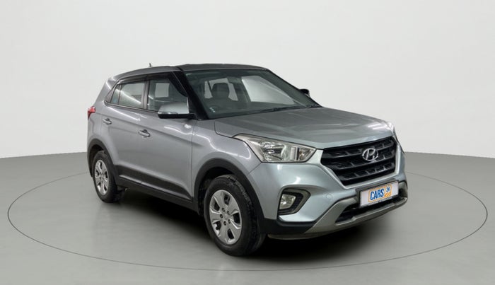 2019 Hyundai Creta E PLUS 1.6 PETROL, Petrol, Manual, 24,335 km, Right Front Diagonal