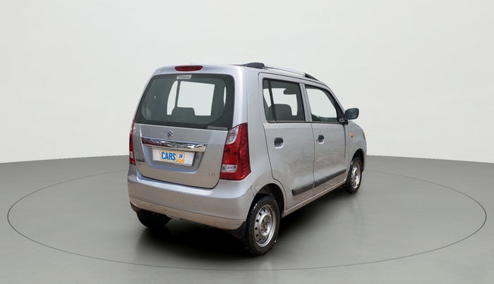 2011 Maruti Wagon R 1.0 LXI, Petrol, Manual, 1,10,053 km, Right Back Diagonal