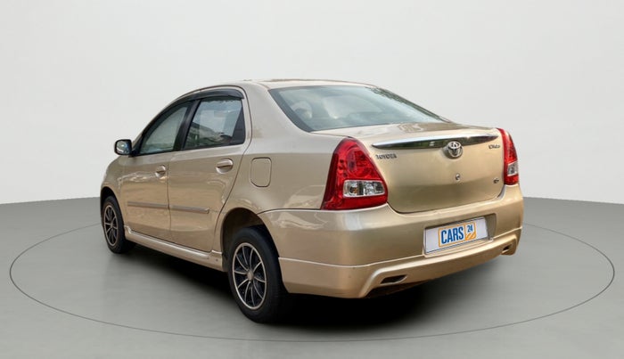 2011 Toyota Etios G, Petrol, Manual, 18,423 km, Left Back Diagonal