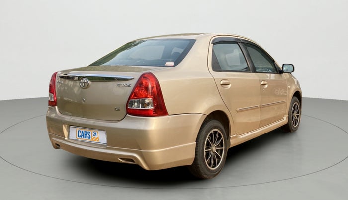2011 Toyota Etios G, Petrol, Manual, 18,423 km, Right Back Diagonal