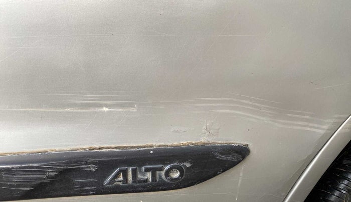 2013 Maruti Alto K10 VXI, Petrol, Manual, 72,966 km, Rear left door - Minor scratches