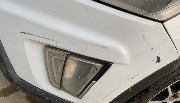 2018 Hyundai Creta E PLUS 1.4 DIESEL, Diesel, Manual, 87,542 km, Front bumper - Paint has minor damage