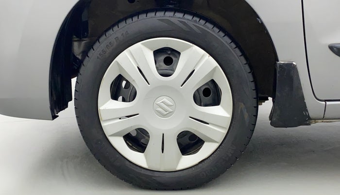 2017 Maruti Wagon R 1.0 VXI, Petrol, Manual, 55,676 km, Left Front Wheel