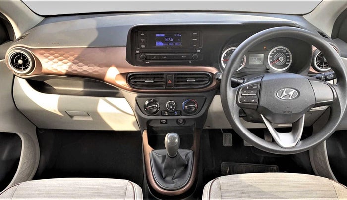 2021 Hyundai AURA S 1.2, Petrol, Manual, 25,328 km, Dashboard