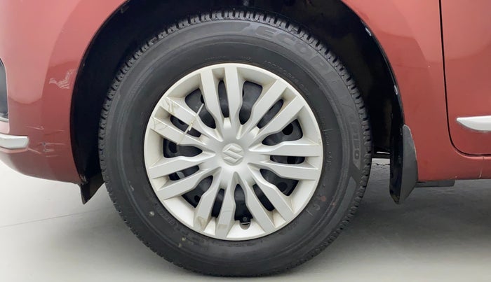 2017 Maruti Dzire VXI AMT, Petrol, Automatic, 25,499 km, Left Front Wheel