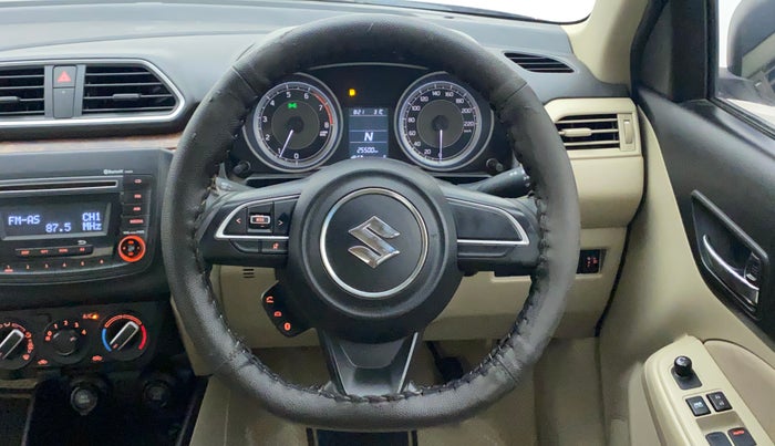 2017 Maruti Dzire VXI AMT, Petrol, Automatic, 25,499 km, Steering Wheel Close Up