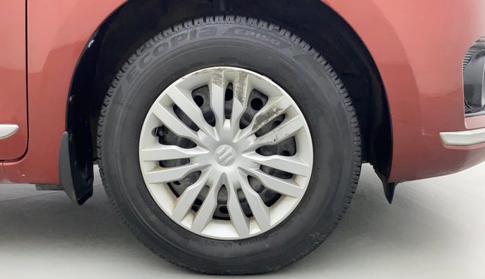 2017 Maruti Dzire VXI AMT, Petrol, Automatic, 25,499 km, Right Front Wheel