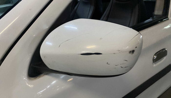 2015 Maruti Alto K10 VXI, Petrol, Manual, 46,785 km, Left rear-view mirror - Minor scratches