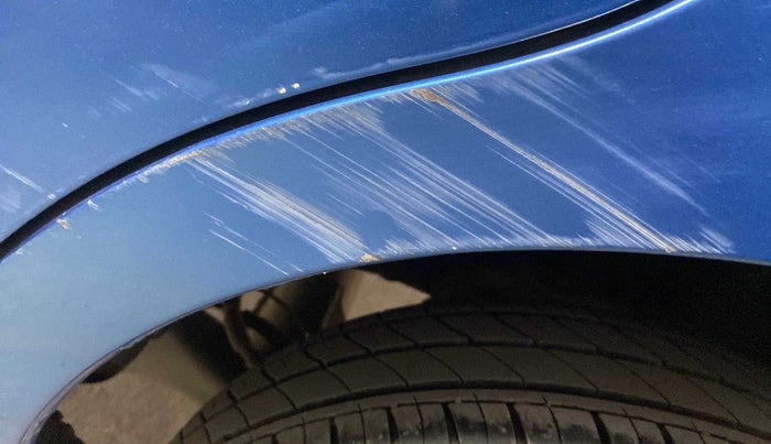 2021 Datsun Redi Go A, Petrol, Manual, 7,685 km, Left quarter panel - Minor scratches