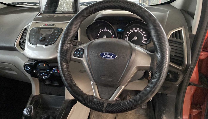 2015 Ford Ecosport TREND+ 1.5L DIESEL, Diesel, Manual, 1,14,005 km, Steering wheel - Sound system control not functional