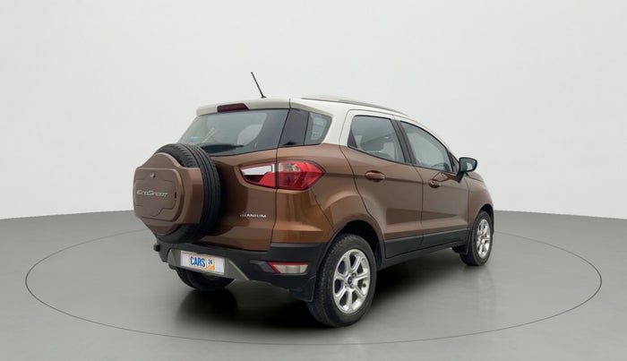 2018 Ford Ecosport TITANIUM + 1.5L PETROL AT, Petrol, Automatic, 17,608 km, Right Back Diagonal