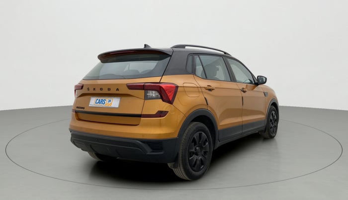 2022 Skoda KUSHAQ ACTIVE 1.0L TSI MT, Petrol, Manual, 34,949 km, Right Back Diagonal
