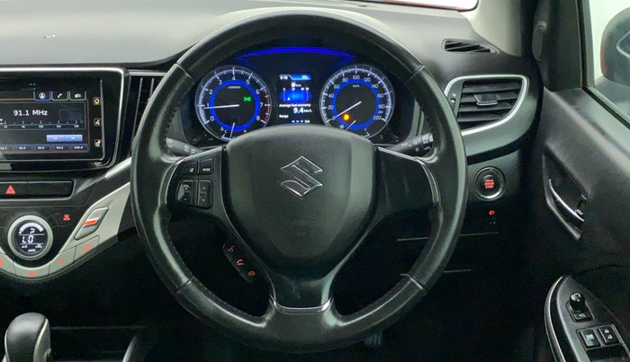2018 Maruti Baleno ALPHA CVT PETROL 1.2, Petrol, Automatic, 53,631 km, Steering Wheel Close Up