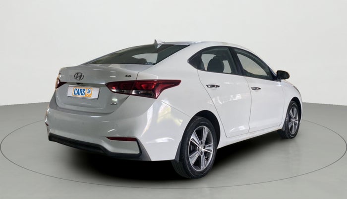2018 Hyundai Verna 1.6 VTVT SX O, Petrol, Manual, 43,048 km, Right Back Diagonal