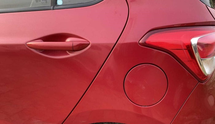 2018 Hyundai Grand i10 SPORTZ AT 1.2 KAPPA VTVT, Petrol, Automatic, 7,921 km, Left quarter panel - Minor scratches