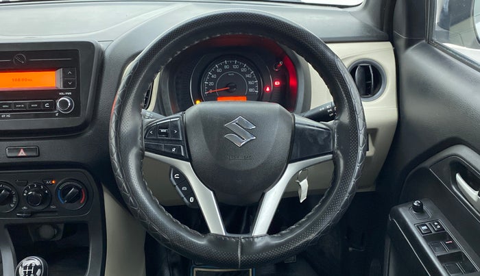 2019 Maruti New Wagon-R VXI 1.2L, Petrol, Manual, 41,435 km, Steering Wheel Close Up