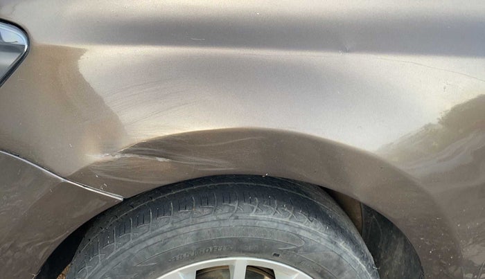 2017 Volkswagen Ameo HIGHLINE1.2L PLUS 16 ALLOY, Petrol, Manual, 36,225 km, Left fender - Slightly dented