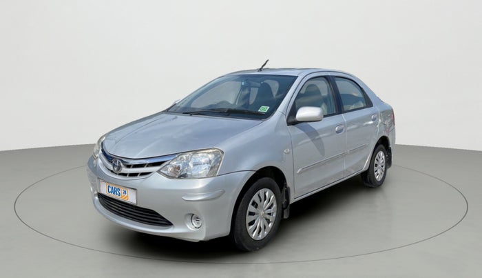 2011 Toyota Etios G, Petrol, Manual, 60,404 km, Left Front Diagonal