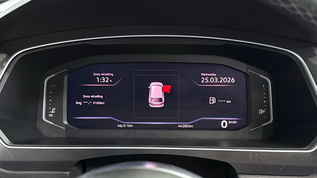 2019 Volkswagen Tiguan 132 Tsi R-line Edition, Automatic, 44280 km, Odometer View