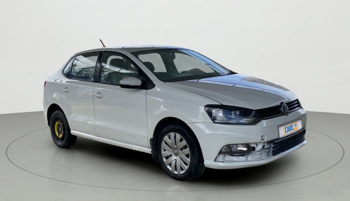 2017 Volkswagen Ameo COMFORTLINE 1.5 AT, Diesel, Automatic, 1,17,956 km, Right Front Diagonal