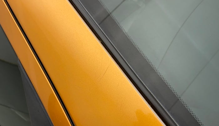 2016 Nissan Micra XV CVT, Petrol, Automatic, 57,410 km, Right A pillar - Paint is slightly faded