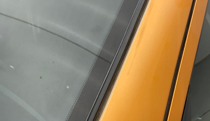 2016 Nissan Micra XV CVT, Petrol, Automatic, 57,410 km, Left A pillar - Paint is slightly faded