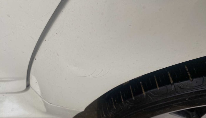 2017 Nissan Terrano XV D PREMIUM AMT, Diesel, Automatic, 1,19,803 km, Left quarter panel - Paint has minor damage