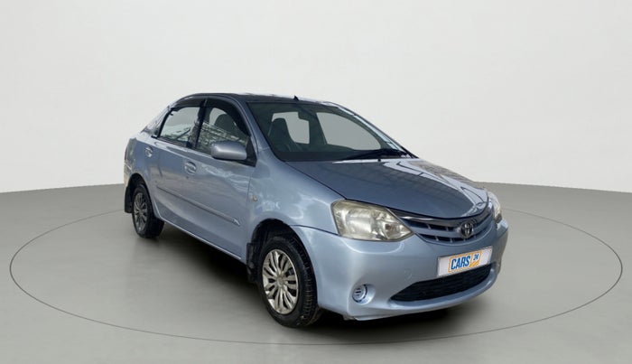 2011 Toyota Etios G, Petrol, Manual, 75,447 km, Right Front Diagonal