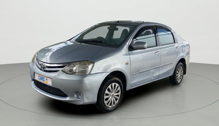 2011 Toyota Etios G, Petrol, Manual, 75,447 km, Left Front Diagonal