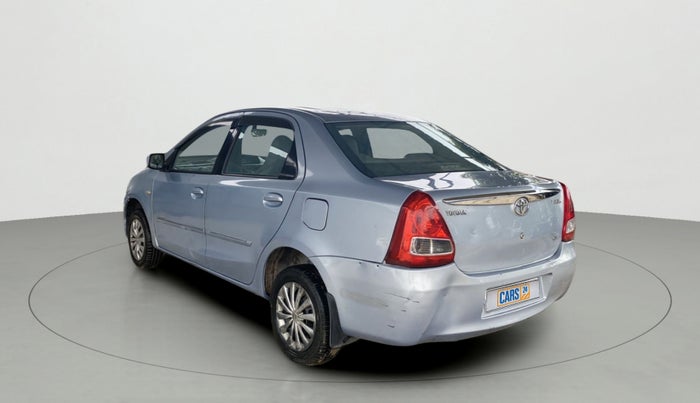 2011 Toyota Etios G, Petrol, Manual, 75,447 km, Left Back Diagonal