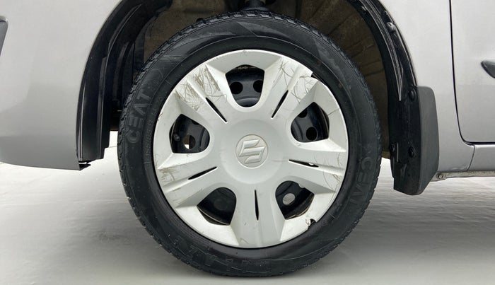 2018 Maruti Wagon R 1.0 VXI, Petrol, Manual, Left Front Wheel