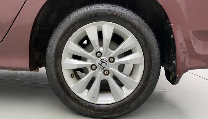 2012 Honda City V MT PETROL, Petrol, Manual, 86,399 km, Left Rear Wheel