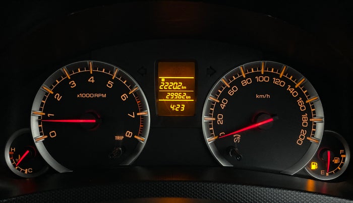 2016 Maruti Swift VXI OPT, Petrol, Manual, 30,009 km, Odometer Image