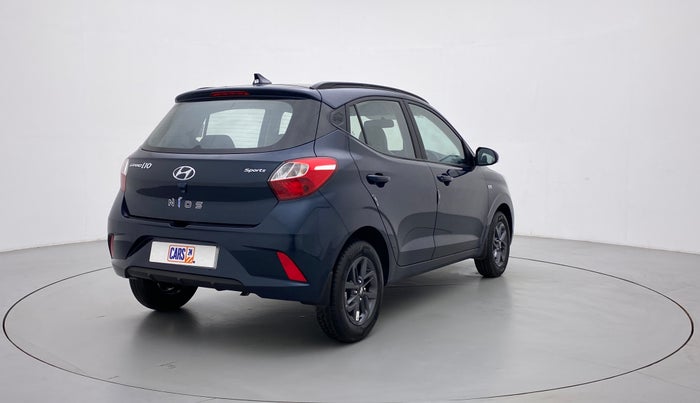 2022 Hyundai GRAND I10 NIOS SPORTZ 1.2 AT, Petrol, Automatic, 947 km, Right Back Diagonal