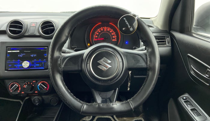 2019 Maruti Swift LXI, Petrol, Manual, 16,820 km, Steering Wheel Close Up