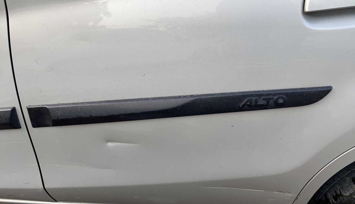 2018 Maruti Alto K10 VXI (O), Petrol, Manual, 72,531 km, Rear left door - Slightly dented
