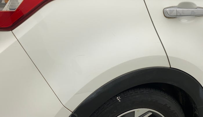 2019 Hyundai Creta SX AT 1.6 PETROL, CNG, Automatic, 40,044 km, Right quarter panel - Minor scratches